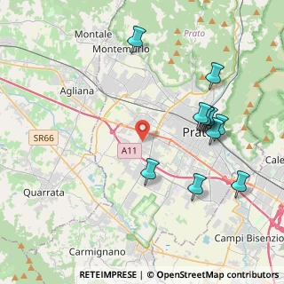 Mappa Via Antonio de Curtis, 59100 Prato PO, Italia (4.40727)