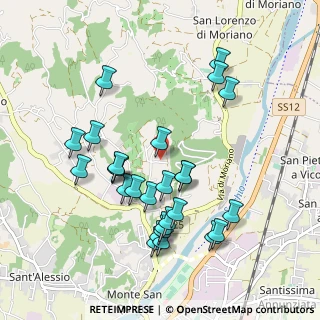 Mappa Via del Seminario, 55100 Lucca LU, Italia (0.9963)