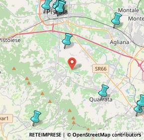 Mappa Via Pontassio, 51039 Quarrata PT, Italia (7.157)