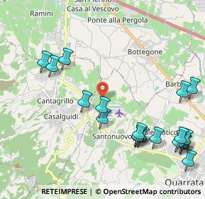 Mappa Via Pontassio, 51039 Quarrata PT, Italia (2.64105)