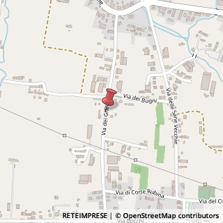 Mappa Via dei gheghi, 55018 Capannori, Lucca (Toscana)
