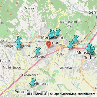 Mappa Via Umbria, 51016 Montecatini Terme PT, Italia (2.43167)