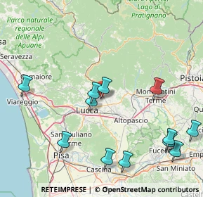 Mappa Via delle Ville Lammari, 55013 Capannori LU, Italia (19.43667)