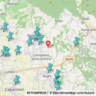 Mappa Via delle Ralle, 55012 Capannori LU, Italia (2.96933)