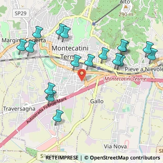 Mappa Via Friuli, 51016 Montecatini Terme PT, Italia (1.21706)