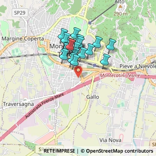 Mappa Via Friuli, 51016 Montecatini Terme PT, Italia (0.7135)
