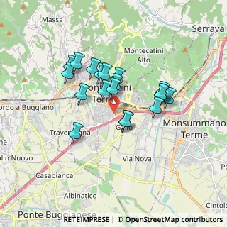 Mappa Via Friuli, 51016 Montecatini Terme PT, Italia (1.43737)