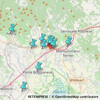 Mappa Via Friuli, 51016 Montecatini Terme PT, Italia (3.02273)