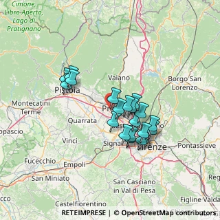 Mappa Via Giovanni Boccaccio, 59100 Prato PO, Italia (11.43)