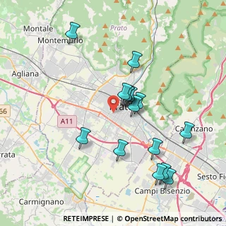 Mappa Via Giovanni Boccaccio, 59100 Prato PO, Italia (3.71)