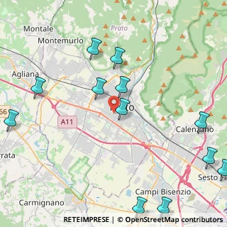 Mappa Via Giovanni Boccaccio, 59100 Prato PO, Italia (5.72)