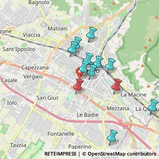 Mappa Via Giovanni Boccaccio, 59100 Prato PO, Italia (1.6875)