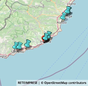 Mappa Via Cascione Felice, 18100 Imperia IM, Italia (11.97438)
