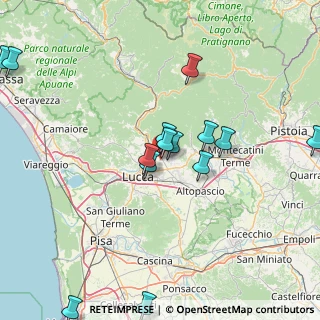 Mappa Via delle Ville Lammari, 55012 Capannori LU, Italia (18.12071)