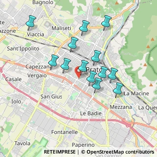 Mappa Via Lucca, 59100 Prato PO, Italia (1.69077)