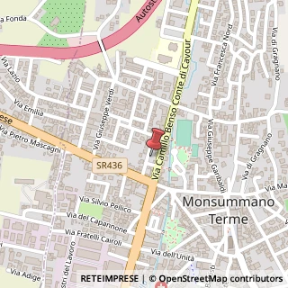 Mappa Via Giovanni Giolitti, 24, 51015 Monsummano Terme, Pistoia (Toscana)