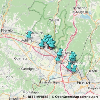 Mappa Via Ferrucci Francesco, 59100 Prato PO, Italia (4.89563)