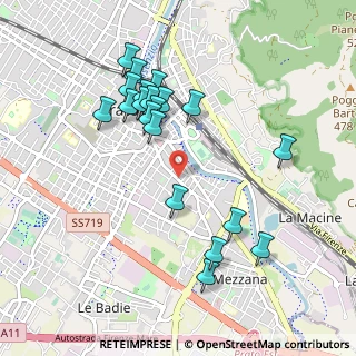 Mappa Via Ferrucci Francesco, 59100 Prato PO, Italia (0.98)
