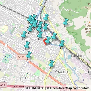 Mappa Via Ferrucci Francesco, 59100 Prato PO, Italia (0.9235)