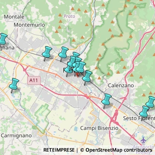 Mappa Via Ferrucci Francesco, 59100 Prato PO, Italia (3.73857)