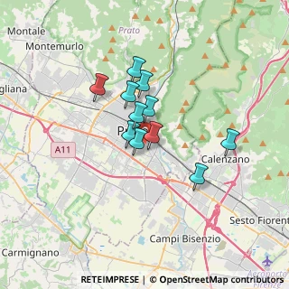 Mappa Via Ferrucci Francesco, 59100 Prato PO, Italia (2.45727)