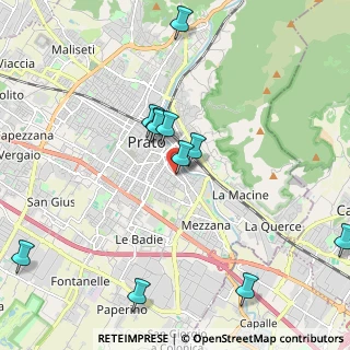 Mappa Via Ferrucci Francesco, 59100 Prato PO, Italia (2.22636)