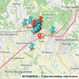 Mappa Via del Gallo, 51016 Montecatini Terme PT, Italia (1.35263)