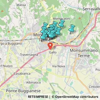 Mappa Via del Gallo, 51016 Montecatini Terme PT, Italia (1.2735)