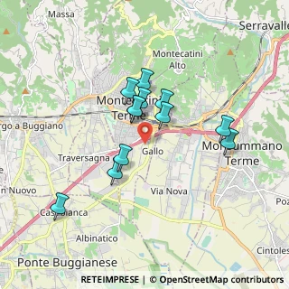 Mappa Via del Gallo, 51016 Montecatini Terme PT, Italia (1.48917)