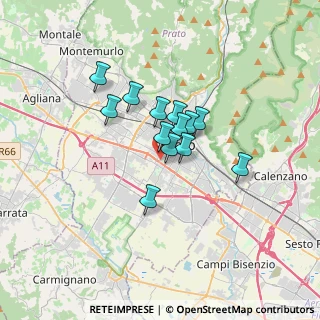 Mappa Via Arcobaleno, 59100 Prato PO, Italia (2.28077)
