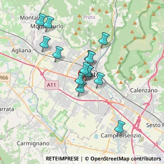 Mappa Via Arcobaleno, 59100 Prato PO, Italia (3.03786)