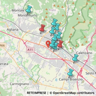 Mappa Via Arcobaleno, 59100 Prato PO, Italia (3.20583)