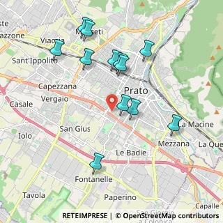 Mappa Via Arcobaleno, 59100 Prato PO, Italia (2.01)