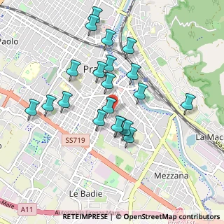 Mappa Via Giacinto Fabbroni, 59100 Prato PO, Italia (0.8925)