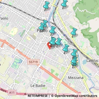 Mappa Via Giacinto Fabbroni, 59100 Prato PO, Italia (0.93154)