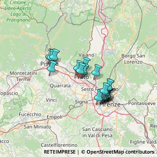 Mappa Via dei Pioppi, 59100 Prato PO, Italia (11.7895)