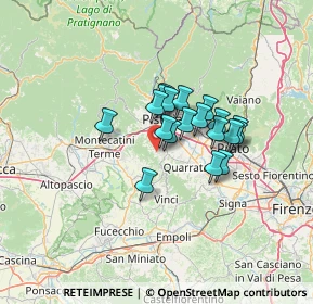 Mappa Via Castel de' Bobi, 51034 Serravalle Pistoiese PT, Italia (9.24947)