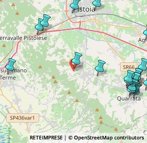 Mappa Via Castel de' Bobi, 51034 Serravalle Pistoiese PT, Italia (6.2085)