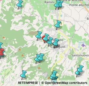 Mappa Via Castel de' Bobi, 51034 Serravalle Pistoiese PT, Italia (2.7355)