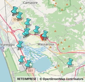 Mappa 55054 Massarosa LU, Italia (4.785)