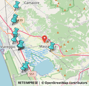 Mappa 55054 Massarosa LU, Italia (5.56909)