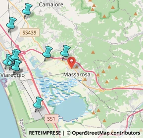 Mappa 55054 Massarosa LU, Italia (6.08182)