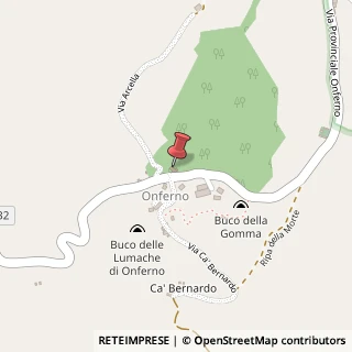 Mappa Prov.le Onferno, 50, 47855 Gemmano, Rimini (Emilia Romagna)
