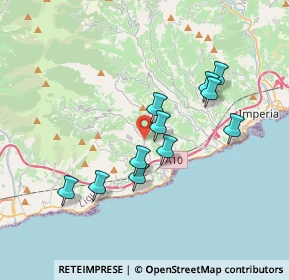 Mappa SP 45, 18017 Civezza IM (3.22545)