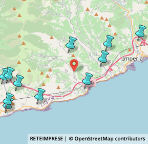 Mappa SP 45, 18017 Civezza IM (5.71545)