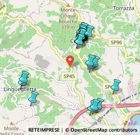 Mappa SP 45, 18017 Civezza IM, Italia (0.948)