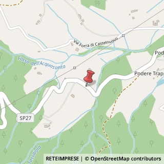 Mappa Via San Giusto, 33, 51030 Serravalle Pistoiese, Pistoia (Toscana)