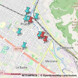 Mappa Via Frà Diamante, 59100 Prato PO, Italia (0.93545)