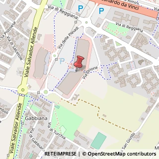 Mappa Via delle Pleiadi, 61, 59100 Prato, Prato (Toscana)