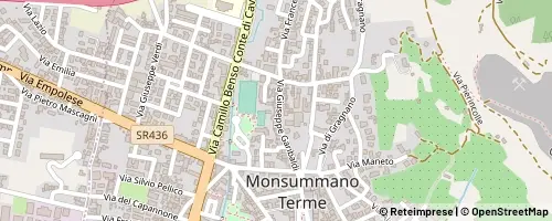 Mappa Monsummano Terme